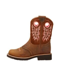 Youth's Ariat Fatbaby Cowgirl Boot #10017309 (3.5Y-6Y) -Moda Mix Shop 10017309 side