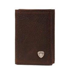 Ariat Tri-Fold Rowdy Leather Wallet