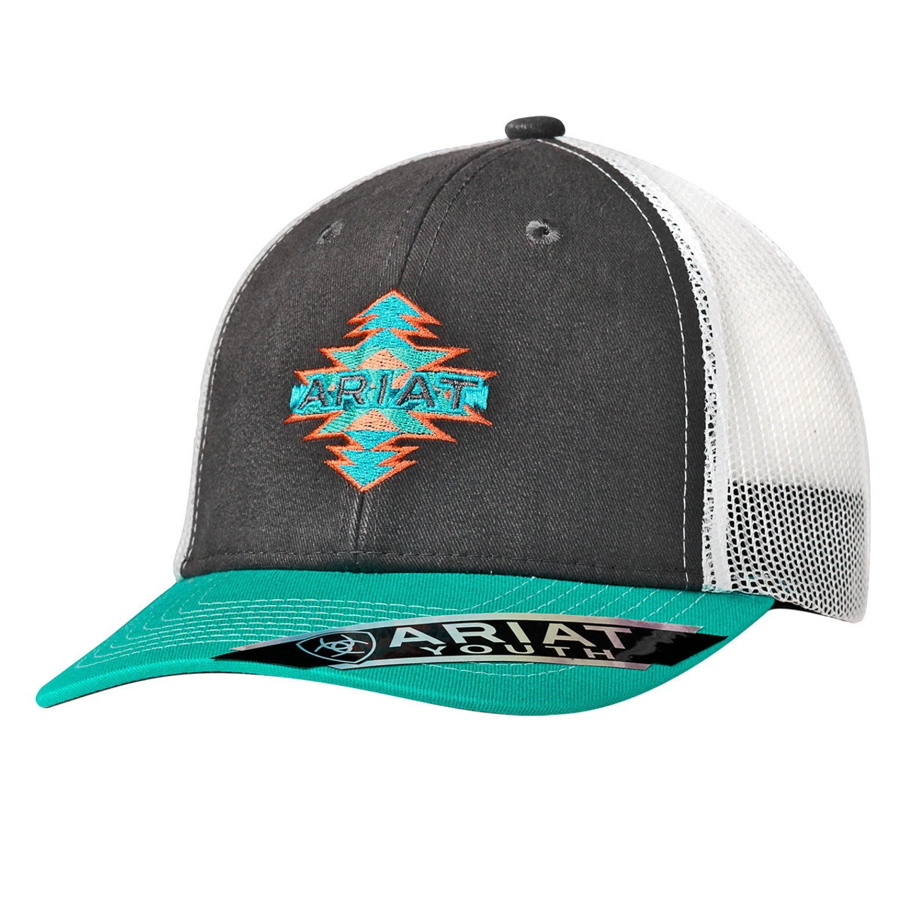 M&F - Boys Ariat Aztec Logo Cap 1 M&F - Boys Ariat Aztec Logo Cap