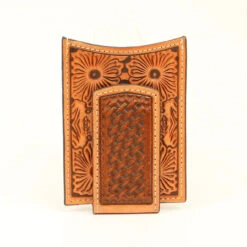 Ariat - Mens Floral Embossed Money Clip