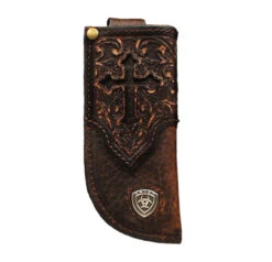 Ariat Distressed Cross Knife Sheath