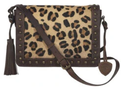 Ariat Bristol Leopard Crossbody Purse
