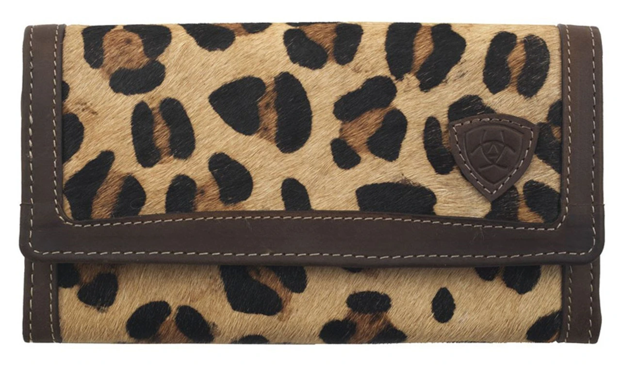 Ariat Bristol Leopard Flap Over Wallet 1 Ariat Bristol Leopard Flap Over Wallet