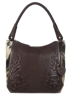 Ariat Alexandria Embossed Sunflower Shoulder Bag