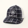 Ariat Mens R112 Navy W/White Mesh Ball Cap