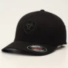 Ariat Mens FlexFit Cap- All Black