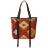Ariat Multicolored Aztec Print Tote Bag