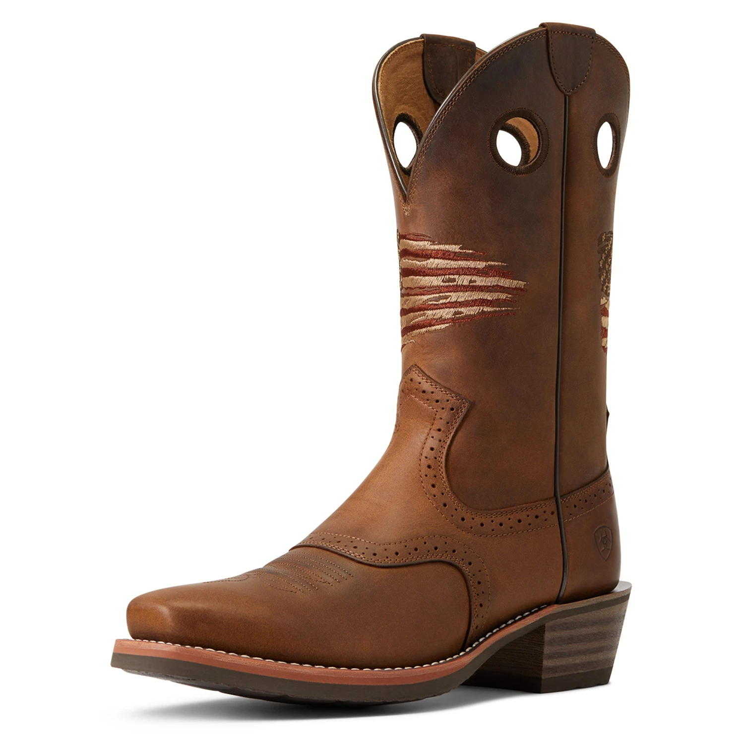 Men's Ariat Roughstock Patriot Western Boot #10040348 4 Men's Ariat Roughstock Patriot Western Boot #10040348 - Image 4