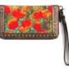 Ariat Women's Multi Colored Clutch With Prickly Pear Cactus Print