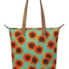 Ariat Women's Blue Sunflower Printed Cruiser Tote