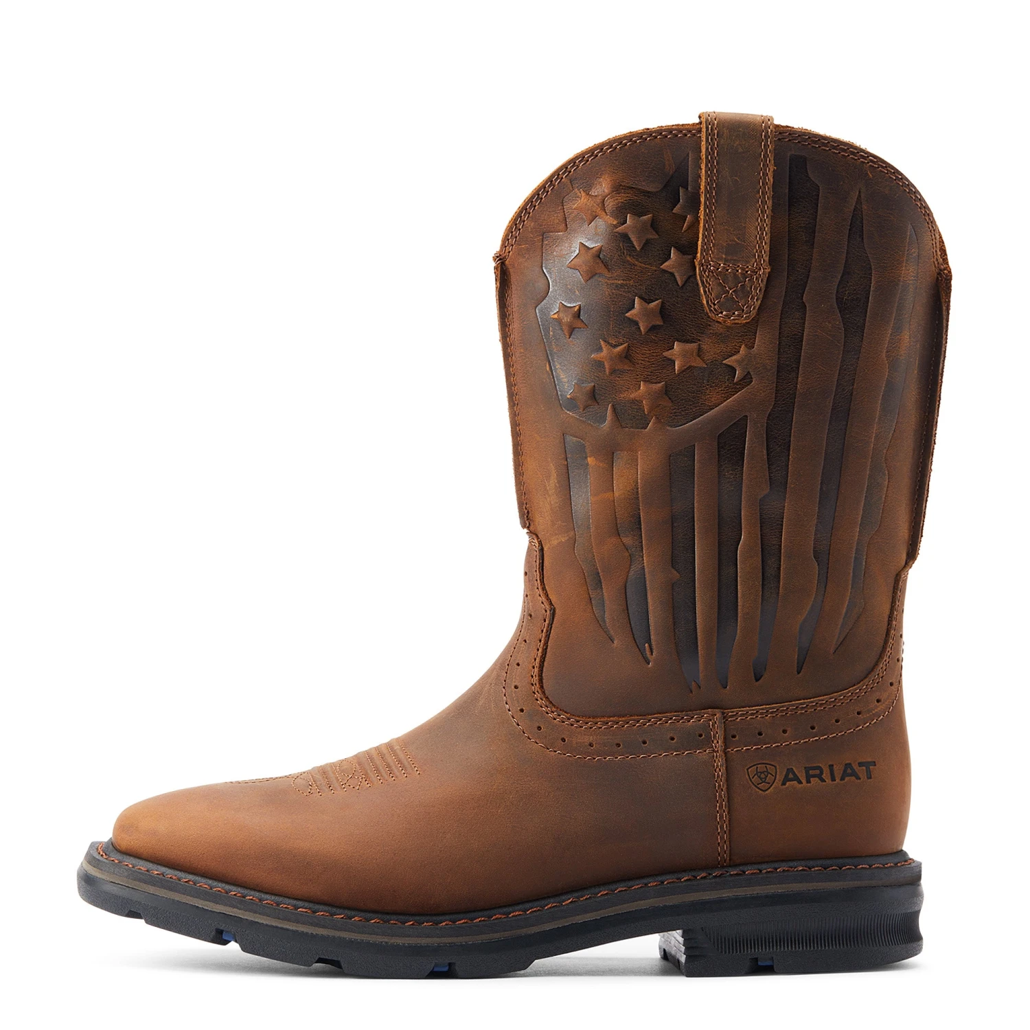 Men's Ariat Patriot Western Work Boot #10044505 4 Men's Ariat Patriot Western Work Boot #10044505 - Image 4