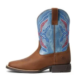 Children's/Youth's Ariat Double Kicker Western Boot #10040247 -Moda Mix Shop 59009d25eea7735805778ad9d12e9491
