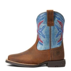 Toddler's Ariat Double Kicker Western Boot #10040254 -Moda Mix Shop 8be42d25c2100dfc66b97fe68422b136