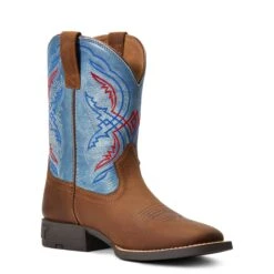 Children's/Youth's Ariat Double Kicker Western Boot #10040247 -Moda Mix Shop 8e5cc65fc059286f40458d33a4b52578 1
