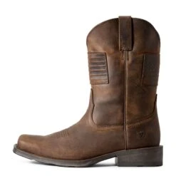 Men's Ariat Rambler Patriot Western Boot #10029692 -Moda Mix Shop F19 MNS WEST Couto 10029692 side 1
