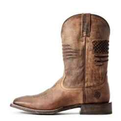 Men's Ariat Circuit Patriot Western Boot #10029699 -Moda Mix Shop F19 MNS WEST Couto 10029699 side