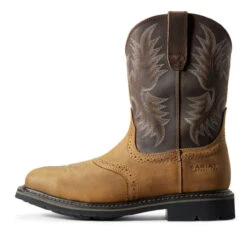Ariat Mens Sierra Wide Square Steel Toe Work Boot -Moda Mix Shop P1252925 02 22027.1630445440