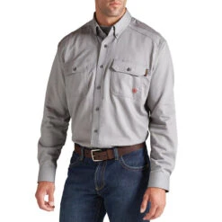 Ariat - FR Work Shirt - Silver