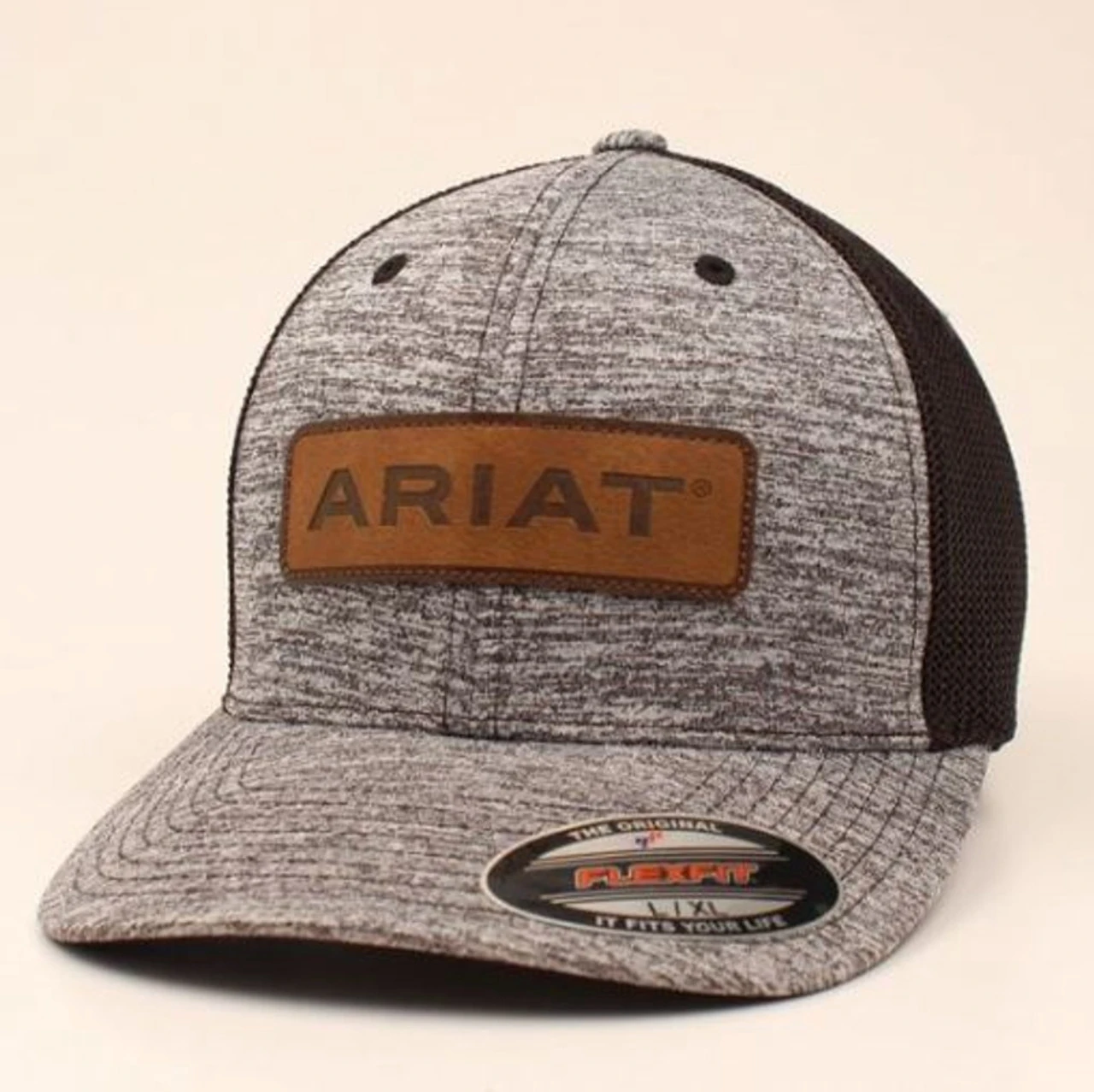 Ariat Mens Black Signature Logo Flexfit Ball Cap 1 Ariat Mens Black Signature Logo Flexfit Ball Cap
