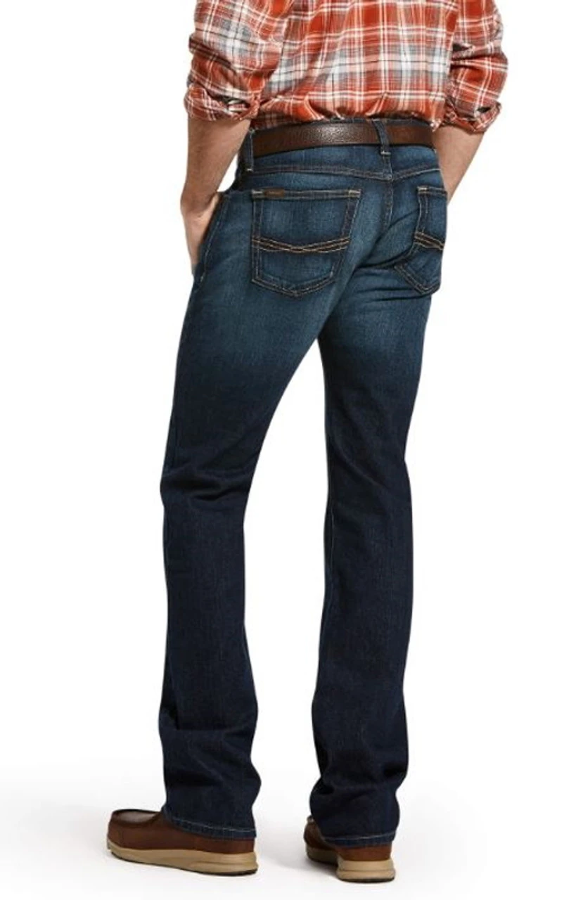Ariat Mens M7 Rocker Stretch Legacy Stackable Straight Leg Jean 2 Ariat Mens M7 Rocker Stretch Legacy Stackable Straight Leg Jean - Image 2