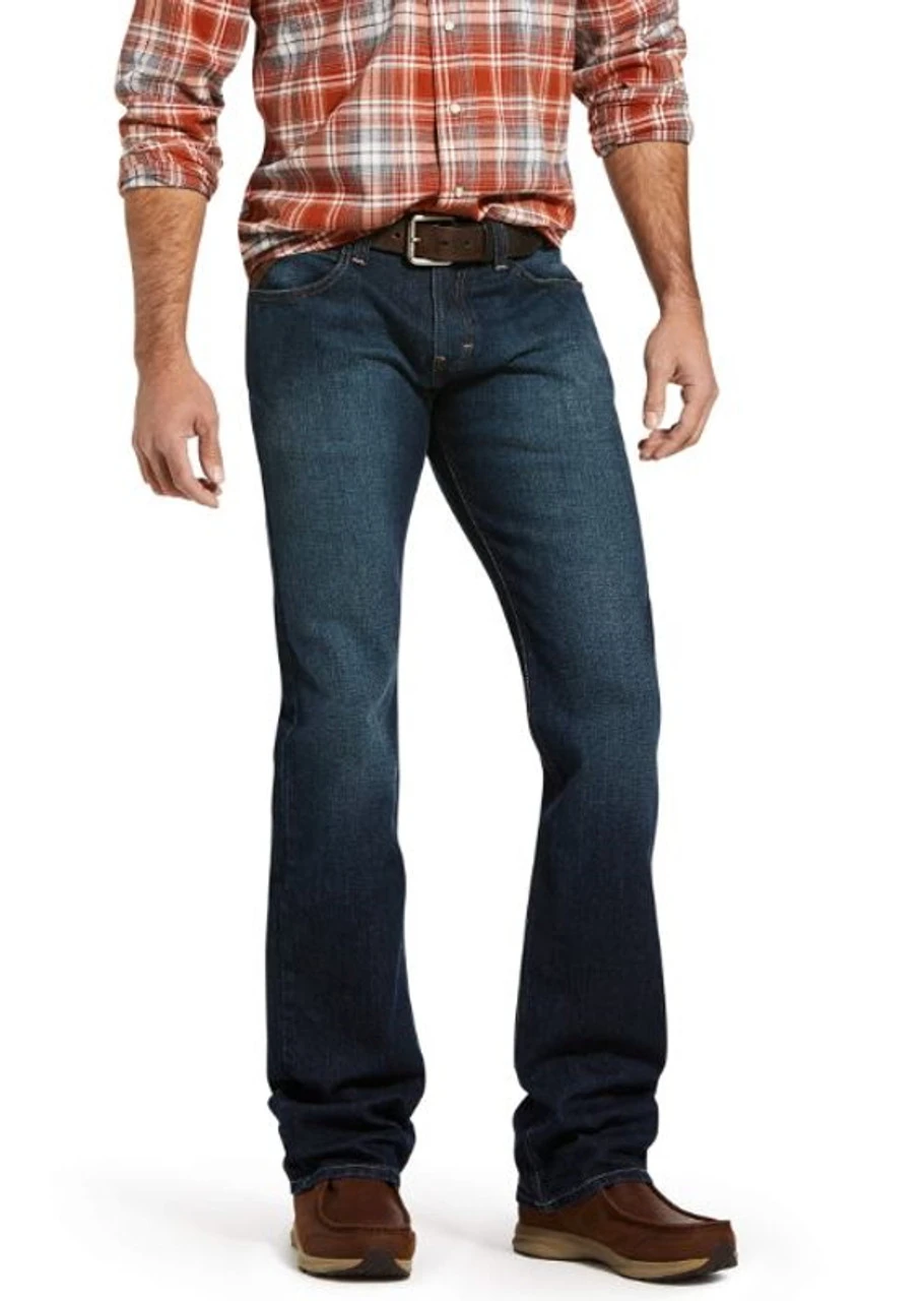 Ariat Mens M7 Rocker Stretch Legacy Stackable Straight Leg Jean 3 Ariat Mens M7 Rocker Stretch Legacy Stackable Straight Leg Jean - Image 3