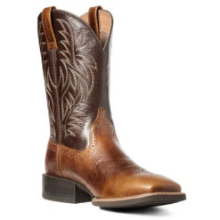 Ariat Mens Peanut Sport Western Wide Square Toe Boots -Moda Mix Shop P2293925 02 85764.1630132673