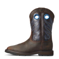 Ariat Mens Dark Brown & Afterdark Groundbreaker Wide Steel Toe Work Boots 8 Ariat Mens Dark Brown & Afterdark Groundbreaker Wide Steel Toe Work Boots -Moda Mix Shop P2294475 02 49928.1630442730