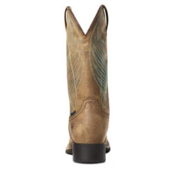 Ariat Womens Round Up Flutter Mahogany Square Toe Boots -Moda Mix Shop P2296560 04 81278.1630437107