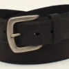 Ariat Mens Black Embossed Logo Belt