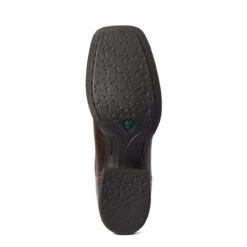 Ariat Womens Round Up Arizona Brown & Copper Floral Embossed Wide Square Toe Boots -Moda Mix Shop P2396890 05 37487.1631893089