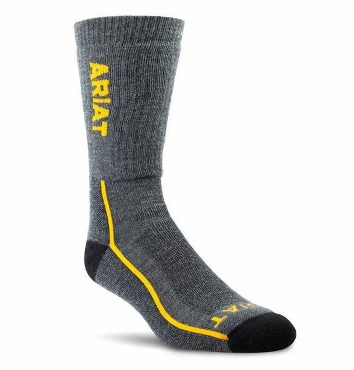 Ariat Mens Mid Weight Cotton Crew Socks - AR2229 1 Ariat Mens Mid Weight Cotton Crew Socks - AR2229