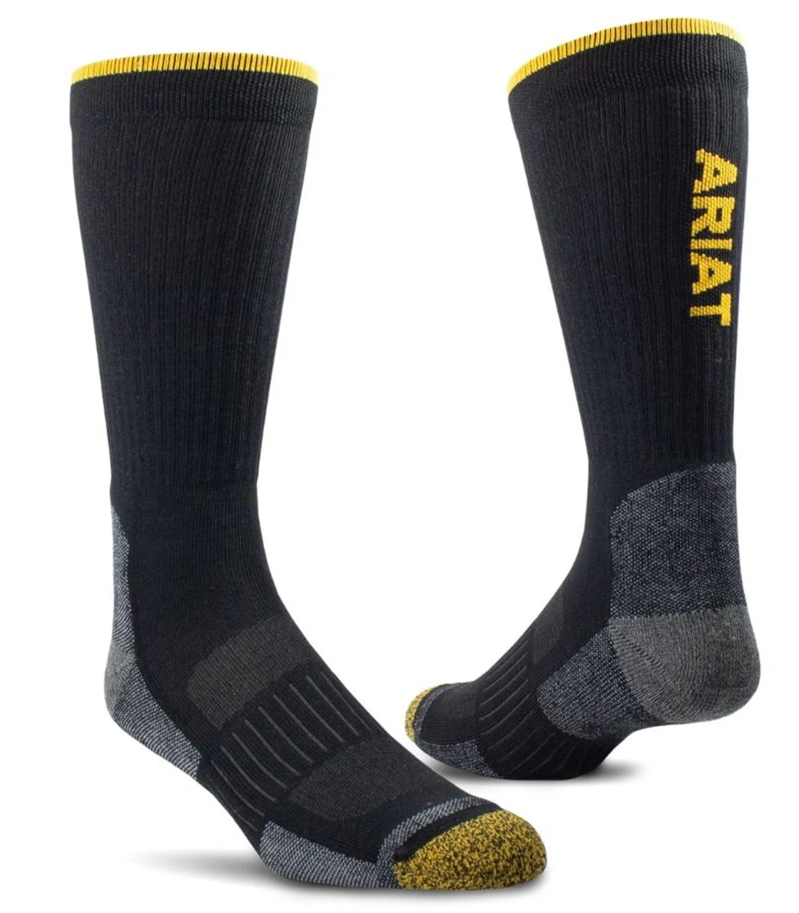 Ariat Unisex TEK High Performance Crew Socks - 2 Pack 1 Ariat Unisex TEK High Performance Crew Socks - 2 Pack