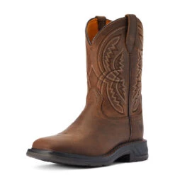 Ariat Boys Dirt Roads WorkHog XT Coil Square Toe Boots