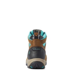 Ariat Womens Weathered Brown & Turquoise Terrain H2O Hiking Boot 7 Ariat Womens Weathered Brown & Turquoise Terrain H2O Hiking Boot -Moda Mix Shop P2563815 3 00907.1661195720