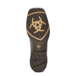 Ariat Womens Rich Clay Brown Floral Emboss Anthem Savanna Square Toe Boots -Moda Mix Shop P2564300 5 15145.1661196918