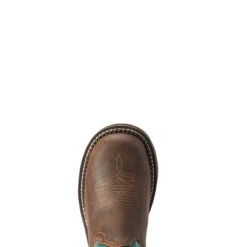 Ariat Womens Worn Hickory & Shamrock Fatbaby Heritage Boots -Moda Mix Shop P2564360 4 82436.1661196980