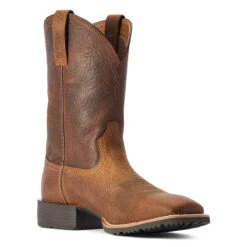 Ariat Mens Earth & Alamo Brown Hybrid Grit Wide Square Toe Boots 10 Ariat Mens Earth & Alamo Brown Hybrid Grit Wide Square Toe Boots -Moda Mix Shop P2565575 4 82917.1655758415