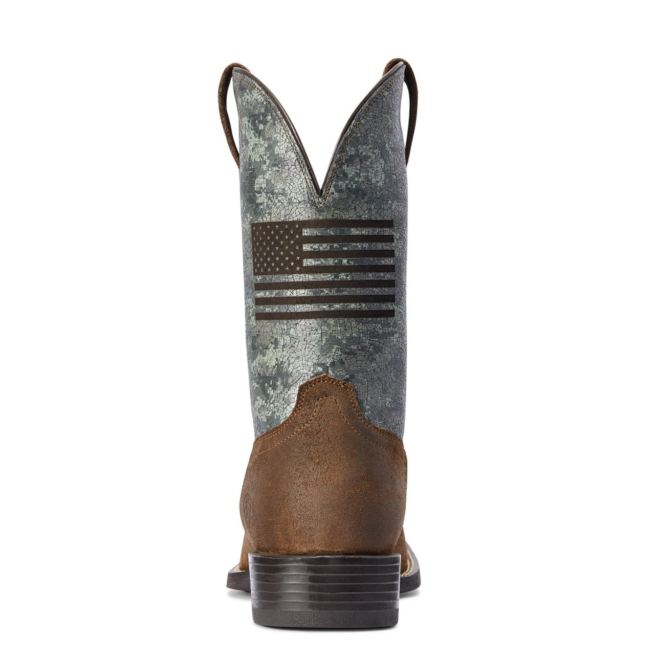 Ariat Mens Digi Green Camo Sport Patriot Square Toe Boots 4 Ariat Mens Digi Green Camo Sport Patriot Square Toe Boots - Image 4