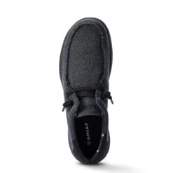 Ariat Mens Heathered Smoke & Black Hilo Stretch Lace Slip On Shoe -Moda Mix Shop P2566415 4 00543.1661194619