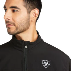 Ariat Mens Black Team Logo Mexico Flag Softshell Jacket -Moda Mix Shop P2656725 5 22129.1655762293