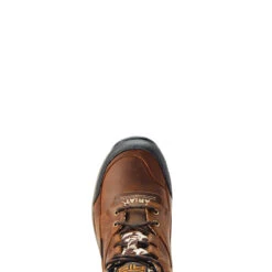 Ariat Womens Distressed Brown & Speckled Cow Print Terrain H2O Boots -Moda Mix Shop P2672445 4 53560.1673304340