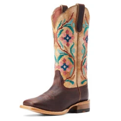 Ariat Womens Frontier Daniella Wide Square Toe Boots