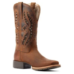 Ariat Womens Performance Distressed Tan Hybrid Rancher VentTek 360 Wide Square Toe Boots 8 Ariat Womens Performance Distressed Tan Hybrid Rancher VentTek 360 Wide Square Toe Boots -Moda Mix Shop P2672730 3 19186.1673304432