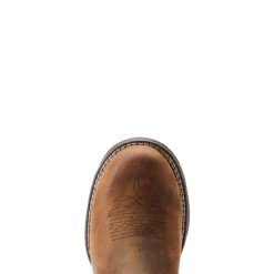 Ariat Womens Glazed Brown Anthem H2O Round Toe Shortie -Moda Mix Shop P2672955 5 99908.1672764583