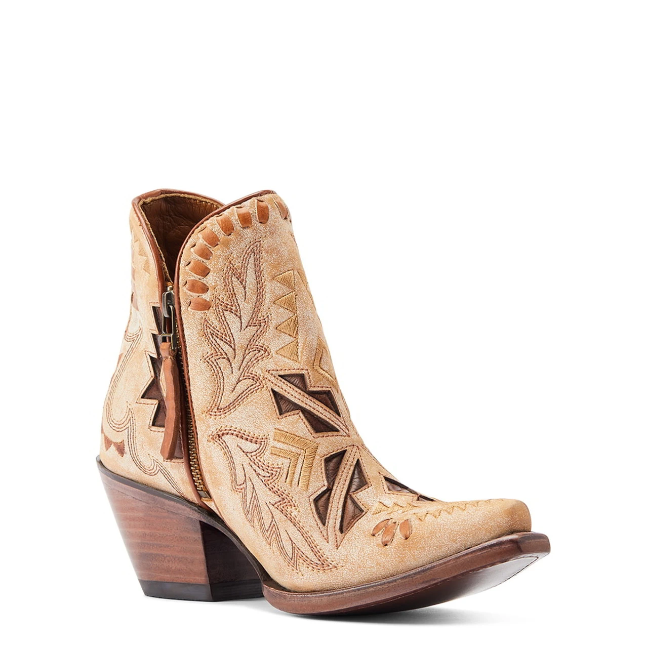 Ariat Womens Crema New West Mesa Boots 3 Ariat Womens Crema New West Mesa Boots - Image 3