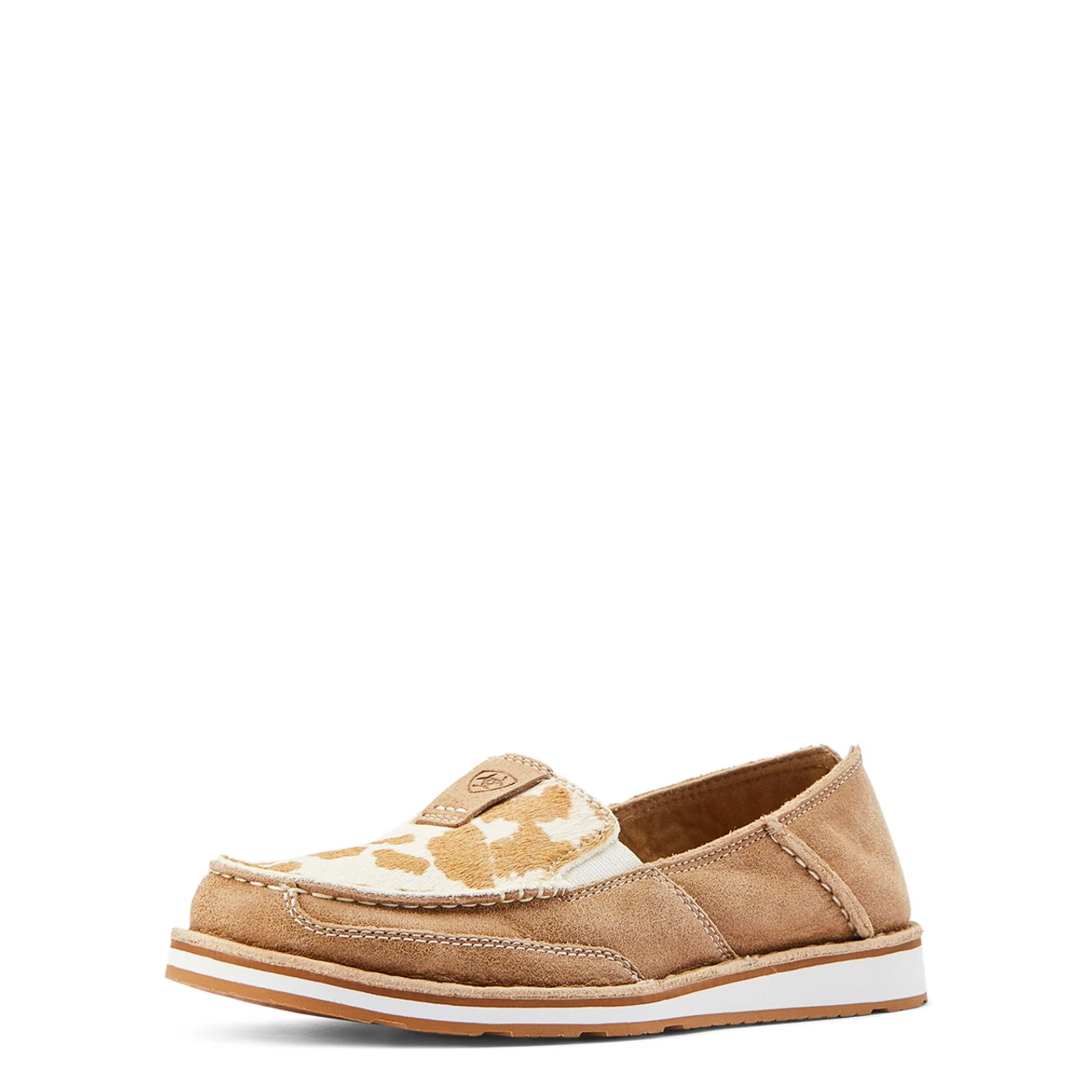Ariat Womens Tan & White Hair On Cow Cruiser 1 Ariat Womens Tan & White Hair On Cow Cruiser