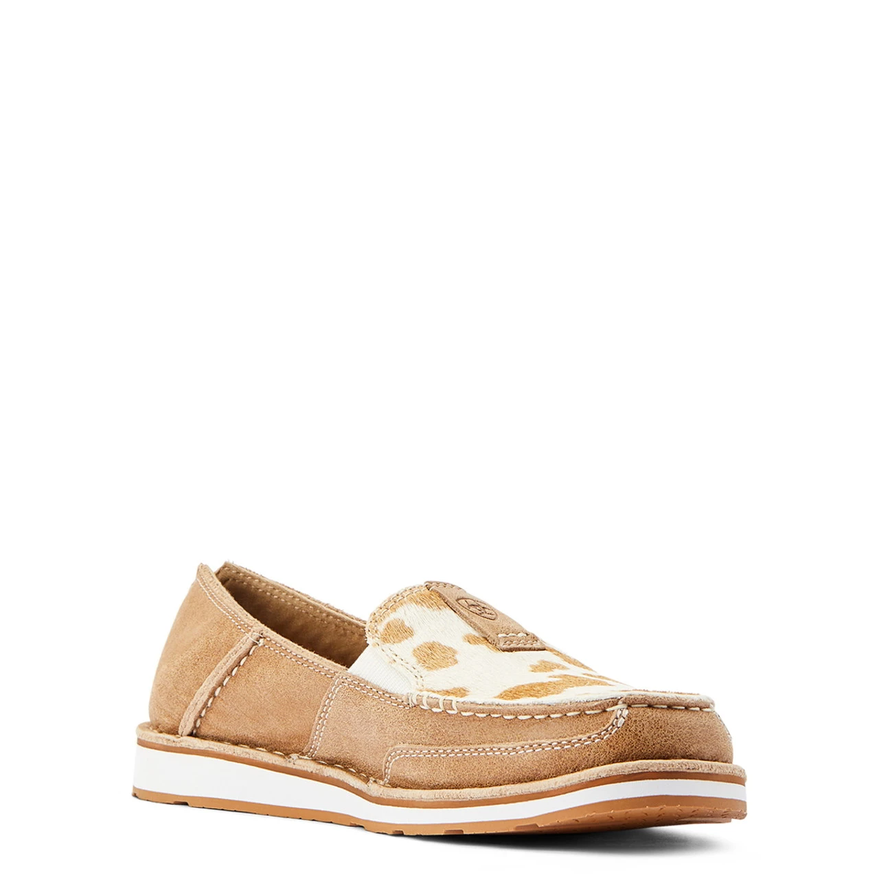 Ariat Womens Tan & White Hair On Cow Cruiser 3 Ariat Womens Tan & White Hair On Cow Cruiser - Image 3