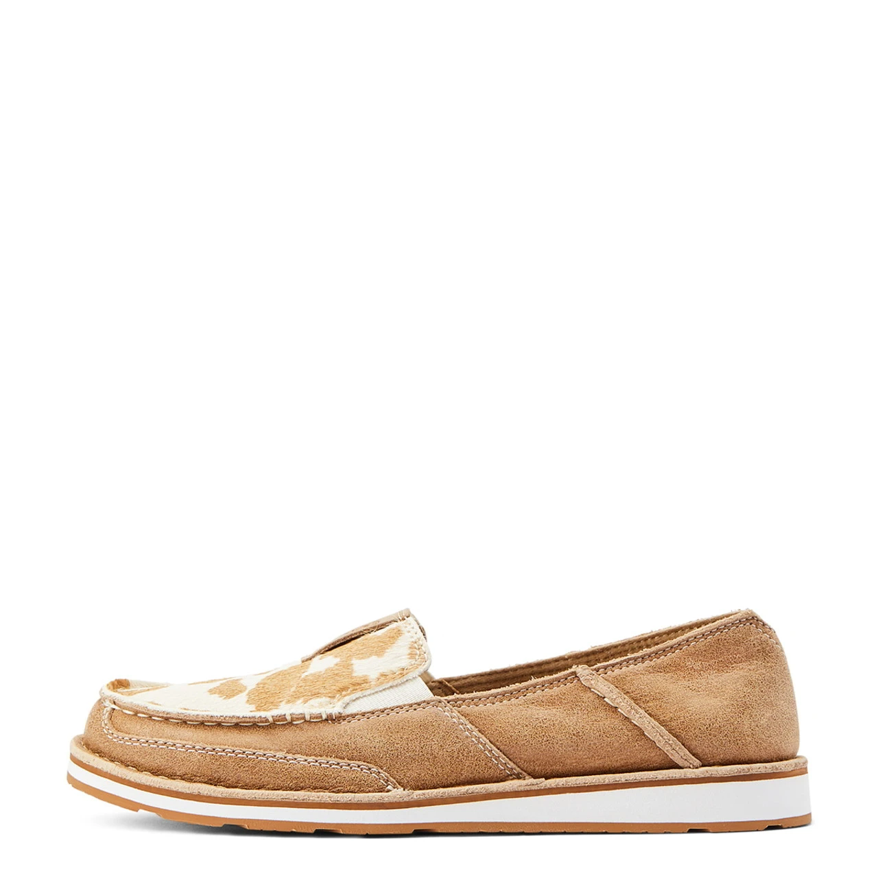 Ariat Womens Tan & White Hair On Cow Cruiser 4 Ariat Womens Tan & White Hair On Cow Cruiser - Image 4