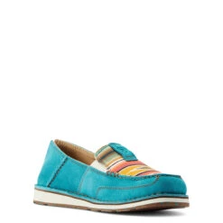 Ariat Womens Teal Suede Serape Cruiser 8 Ariat Womens Teal Suede Serape Cruiser -Moda Mix Shop P2673875 3 82641.1673304603