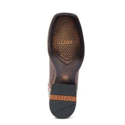 Ariat Mens Burnt Brown & Antique Teal Sting Wide Square Toe Boots -Moda Mix Shop P2674435 6 18754.1673304444